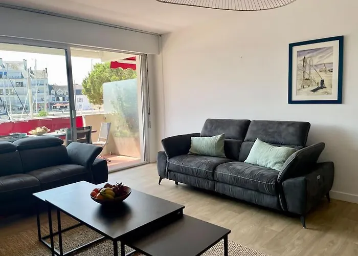 Vue Port De Plaisance : Le Voilier Apartamento *